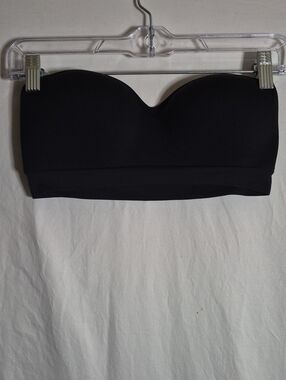 Auden Black Strapless Padded Bandeau Bra